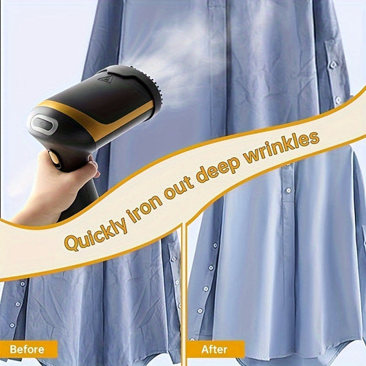 🔥 Say Goodbye to Wrinkles Instantly with Our Best-Selling Portable Handheld Garment Steamer!